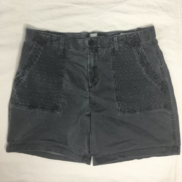 GAP - Girlfriend Shorts - Size 10 - Grey - Picture 1 of 9